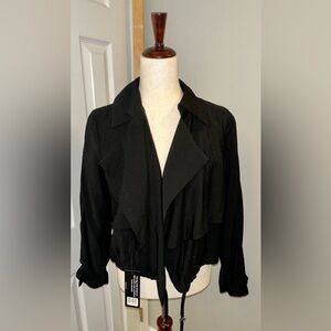 NWT Olivia Grey Toni Drape Jacket (DailyLook)